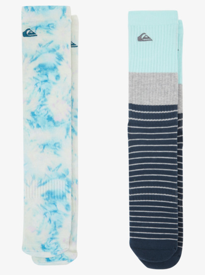 Tie Dye - 2 Pack Crew Socks for Men  AQYAA03375