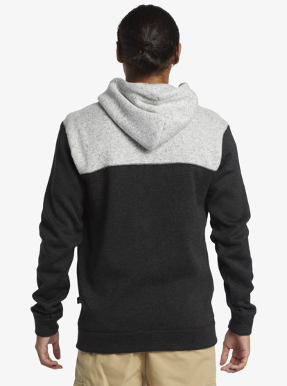 All black zip deals up hoodie