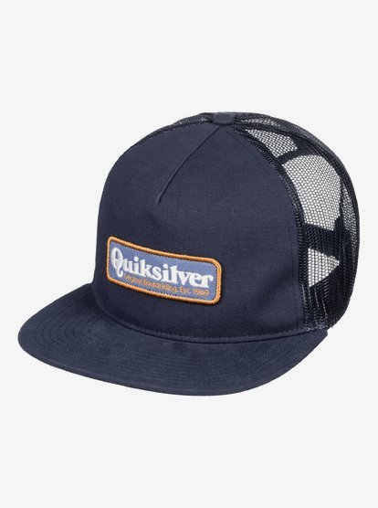 mens navy trucker cap