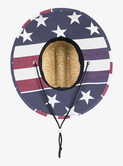 Outsider Merica Straw Lifeguard Hat 