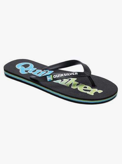 Quiksilver Mens Molokai Wordmark-Flip-Flops Beach /& Pool Shoes