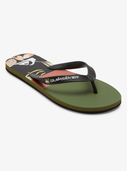 Quiksilver mens deals flip flops