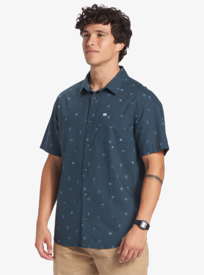 Pacific Stripe - Short Sleeve Shirt for Men  AQYWT03306