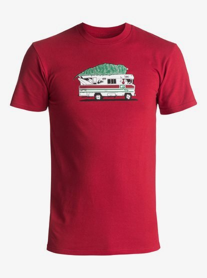 Quiksilver Mens Xmas Bus Tee