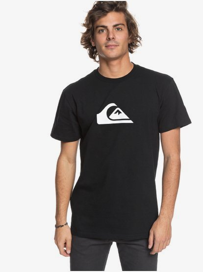 Quiksilver Mens Comp Logo Tee Active Shops