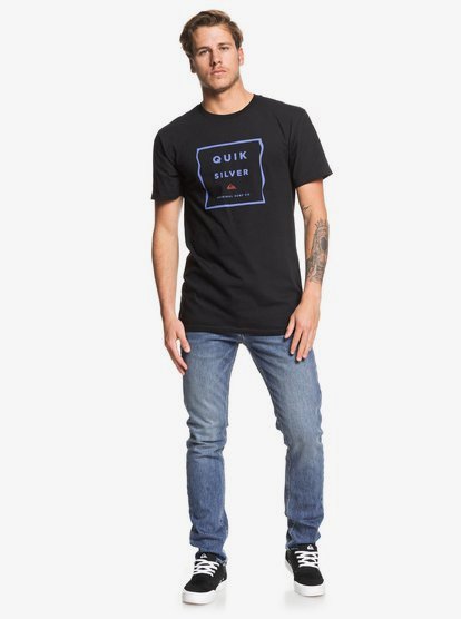 Quiksilver Mens Box Blur Tee