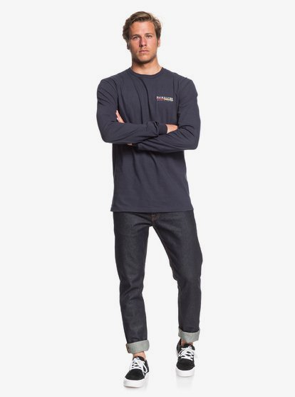 Quiksilver Mens Retro Lines Tee