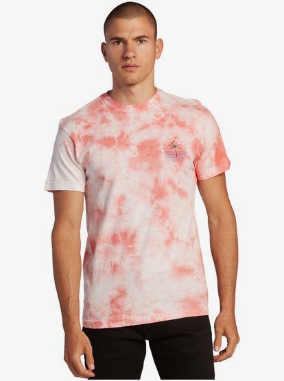 red quiksilver t shirt