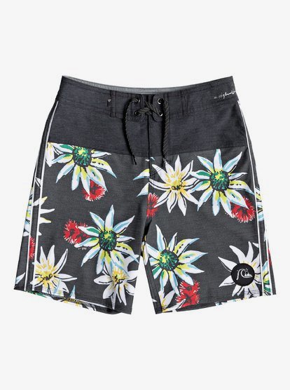 Quiksilver Big Boys Highline Devils Tea Youth 17 Boardshort Swim Trunk