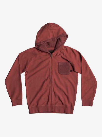 youth red zip up hoodie