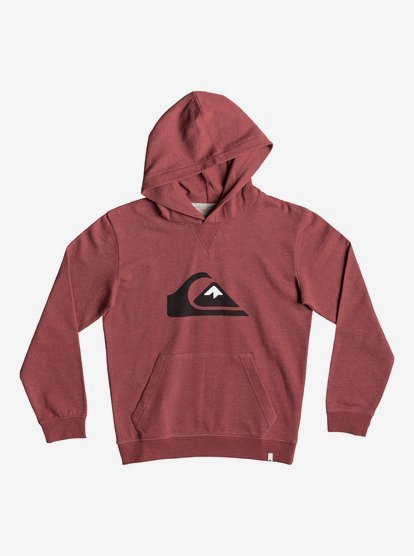 Quiksilver Big Logo-Felpa con Cappuccio da Ragazzo 8-16