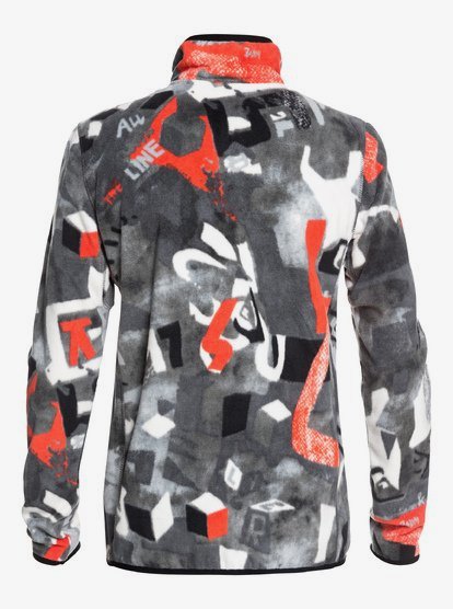 Quiksilver Aker-Polaire Technique Demi-Zip pour Homme Quiksilver Aker-Polaire Technique Demi-Zip pour Homme