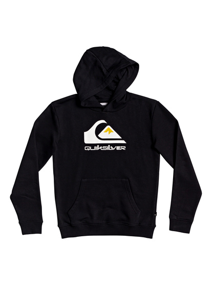 Quiksilver Big Logo-Felpa con Cappuccio da Ragazzo 8-16