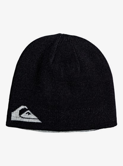 Quiksilver Nash-Gorro con Pomp/ón Navy Blazer 1Sz Ni/ños