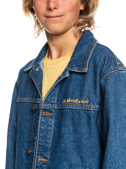 Boy's 8-16 Denim Jacket | Quiksilver