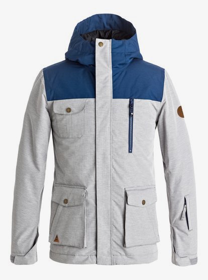 quiksilver raft snowboard jacket