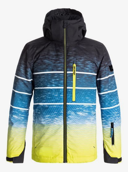 Quiksilver Boys Big Mission Engineered Youth 10k Snow Jacket