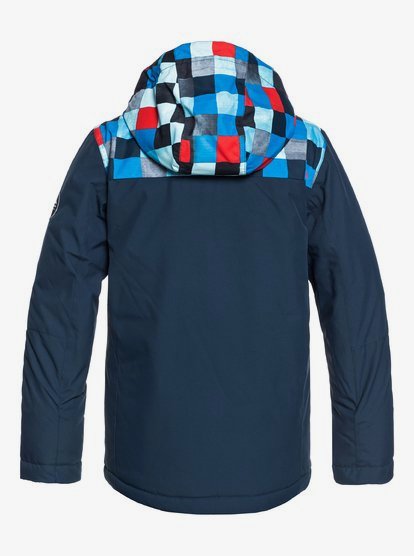 quiksilver boys ski jacket