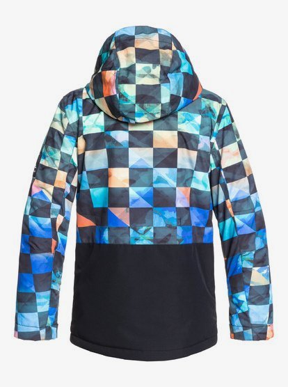 Quiksilver Mission Block-Veste de Ski/Snowboard pour Garçon 8-16 Ans Quiksilver Mission Block-Veste de Ski/Snowboard pour Garçon 8-16 Ans