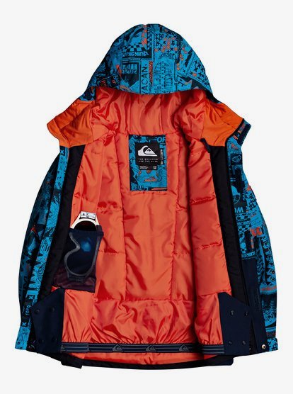 mission block snow jacket