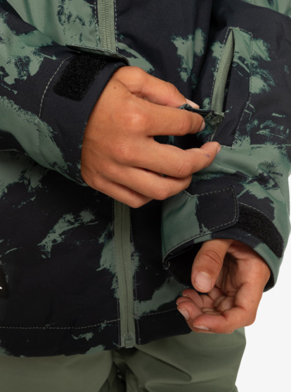 Mission Printed - Technical Snow Jacket for Boys  EQBTJ03164