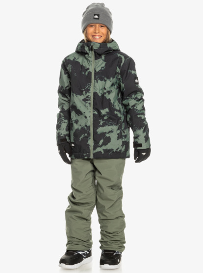 Mission Printed - Technical Snow Jacket for Boys  EQBTJ03164