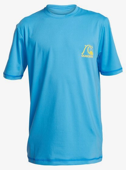 Quiksilver Big Boys Heritage Surf Tee Short Sleeve Youth UPF 50 Sun Protection