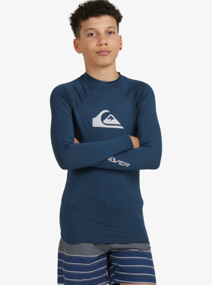 Boys blue deals rash vest