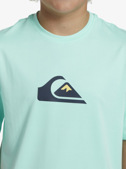 Solid Streak - Short Sleeve UPF 50 Surf T-Shirt for Boys 8-16  EQBWR03227