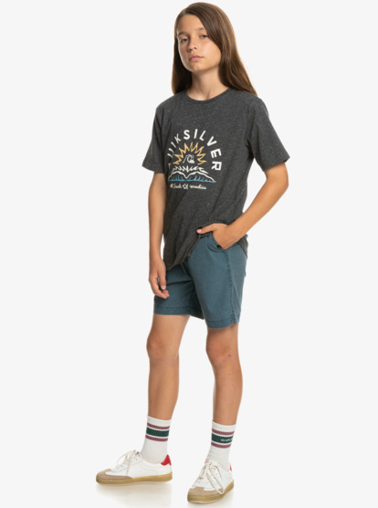 Taxer - Elasticated Shorts for Boys 8-16  EQBWS03330