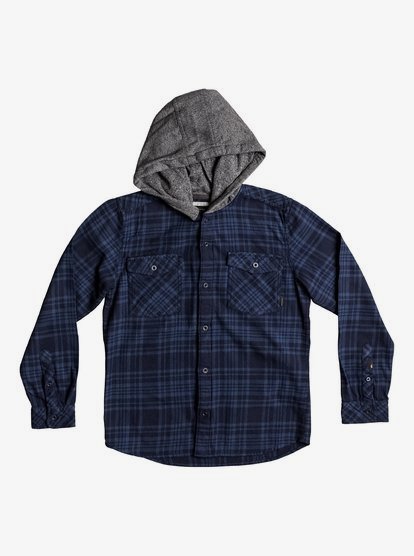 quiksilver hooded shirt