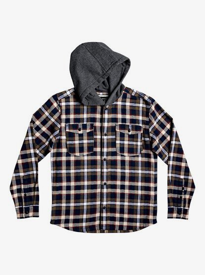 quiksilver hooded shirt