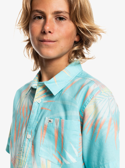Pop Tropic - Short Sleeve Shirt for Boys 8-16  EQBWT03342