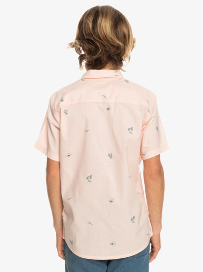 Boy's 8-16 Spaced Out Short Sleeve Shirt | Quiksilver