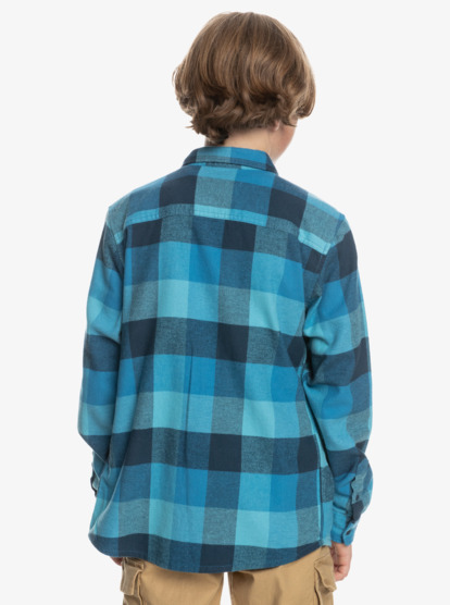 Boy's 8-16 Motherfly Long Sleeve Flannel Shirt | Quiksilver