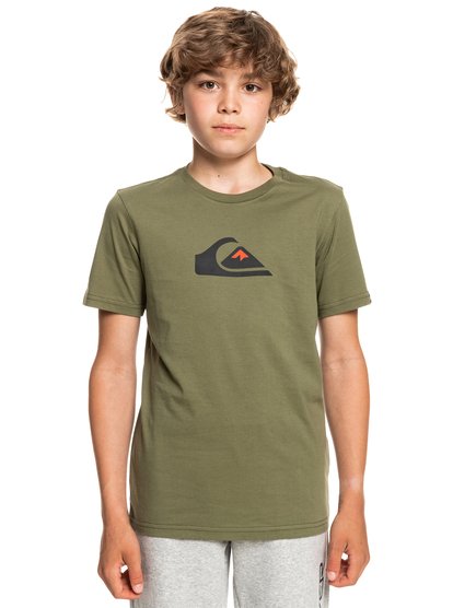 Comp Logo T Shirt for Boys Quiksilver