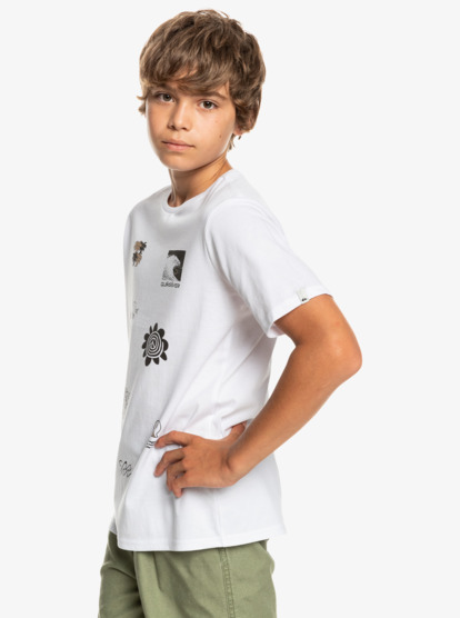 Surf Legends - Short Sleeve T-Shirt for Boys 8-16 EQBZT04428
