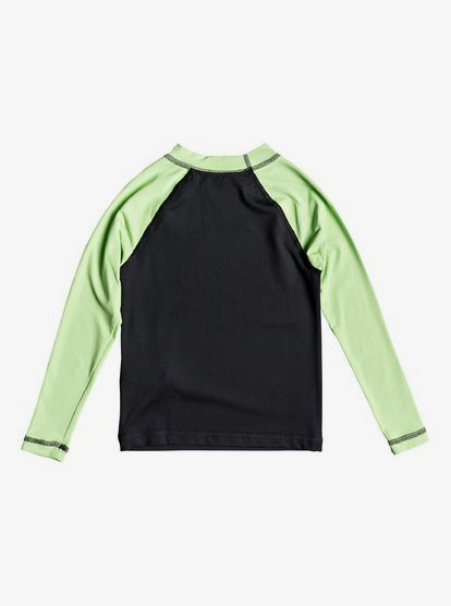 Quiksilver Boys Bubble Dream Short Sleeve Upf 50 Rash Vest Short Sleeve Upf 50 Rashguard Black 4