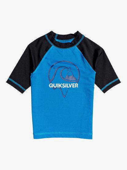 Quiksilver Mens Bubble Logo Short Sleeve UPF 50 Sun Protection