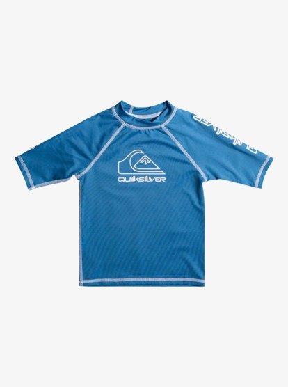 On Tour - Short Sleeve UPF 50 Rash Vest for Boys 2-7 EQKWR03125