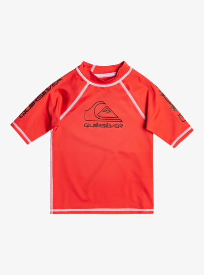 On Tour - Short Sleeve UPF 50 Rash Vest for Boys 2-7  EQKWR03125