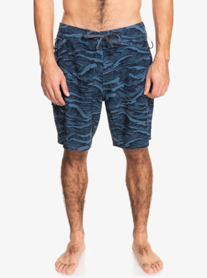 Waterman Paddler Print 19" - Board Shorts for Men  EQMBS03087