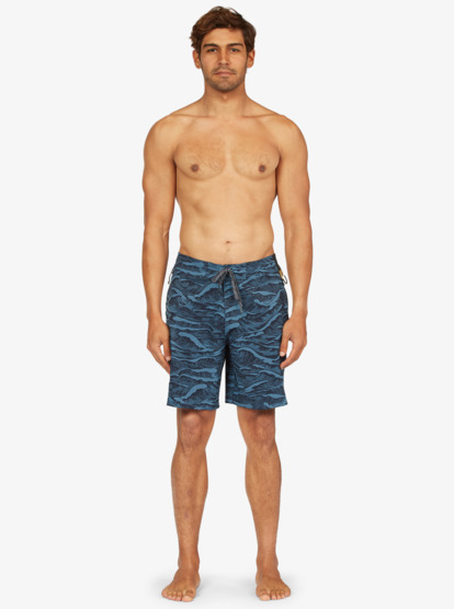 Waterman Paddler Print 19" - Board Shorts for Men  EQMBS03087