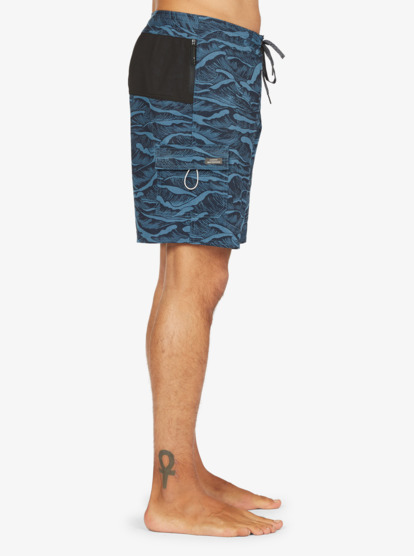 Waterman Paddler Print 19" - Board Shorts for Men  EQMBS03087