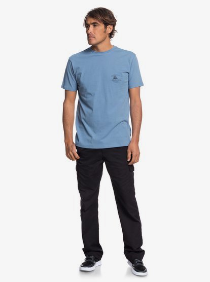 polo shirt and cargo pants