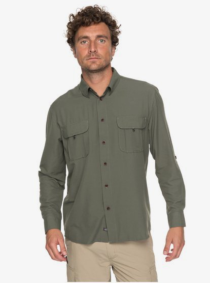 Waterman Trailblazing Long Sleeve Shirt | Quiksilver