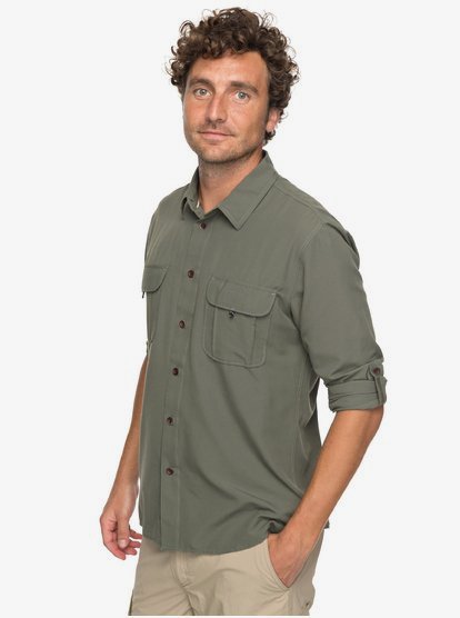 Waterman Trailblazing Long Sleeve Shirt | Quiksilver