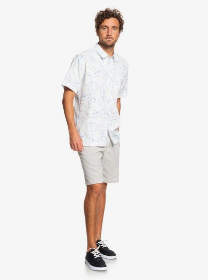Quiksilver Mens Seasick Hilo Button Down Shirt