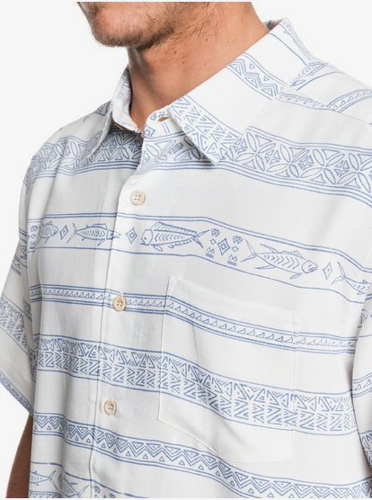 Quiksilver Waterman Mens Tapa Button Down Shirt