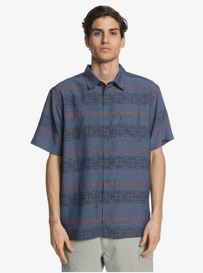 Quiksilver Waterman Mens Tapa Button Down Shirt